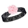 Hudson Baby Infant Girl Headband and Socks Giftset 6pc, Swan, One Size - 3 of 4