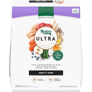 Nutro Ultra Superfood Plate Chicken, Lamb & Salmon Adult Dry Dog Food - 1 of 4