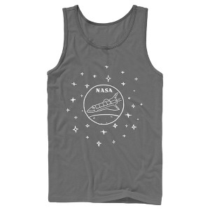 Men's NASA Sleek Star Rocket Tank Top - 1 of 3