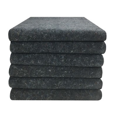 UBMOVE Pack of 6 Textile Moving Blankets 54" x 72" Excellent Professional Quality Pads