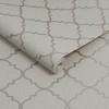 Silk Sparkle Trellis Neutral Wallpaper - 3 of 4