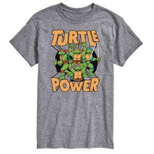Men's - Teenage Mutant Ninja Turtles - Turtle Power Short Sleeve Graphic T-Shirt - 1 of 4