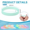 Unique Bargains Sports Party Games Fashion Silicone Glow in the Dark Bracelet 60 Pcs - 2 of 4
