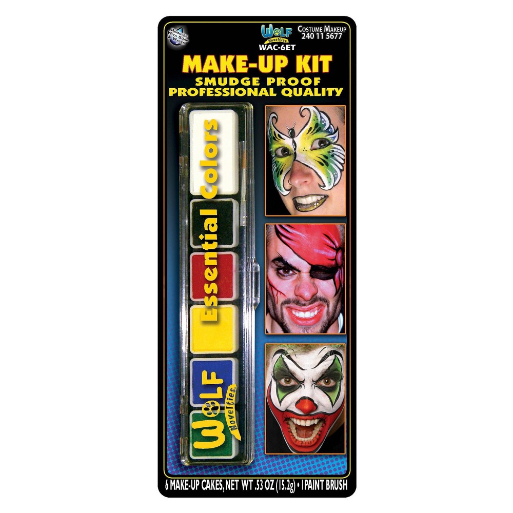 UPC 856408000070 product image for Halloween Wolfe Fx Essential Colors Makeup Kit | upcitemdb.com