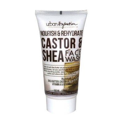 Urban Hydration Nourish & Hydrate Castor and Shea Face Wash - 6 fl oz