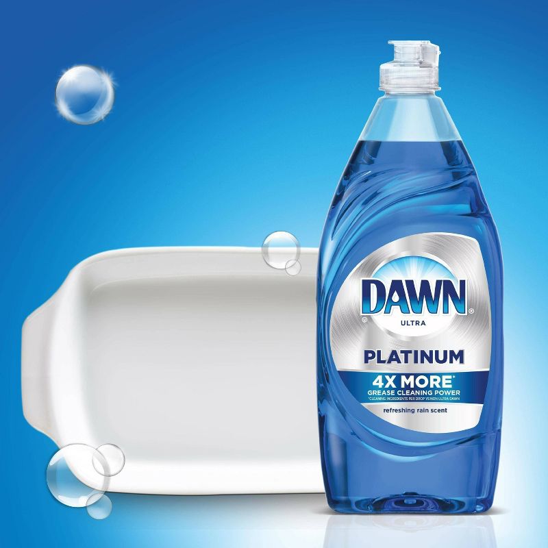 Dawn Refreshing Rain Scent Platinum Dishwashing Liquid Dish Soap, 4 of 12