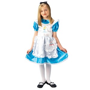 Disney Alice In Wonderland Alice Deluxe Child Costume - 1 of 4