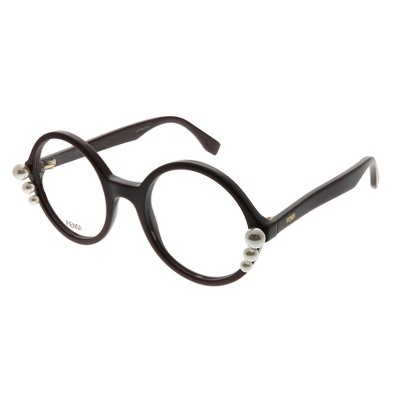 Fendi Ff 0233 086 Womens Square Eyeglasses Havana 54mm : Target