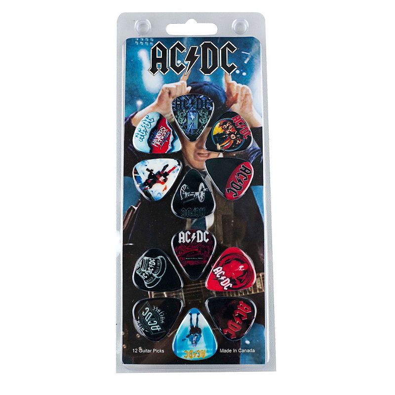 Perri's Guitar Picks - 12 Pack of ACDC ACDC, 1 of 2