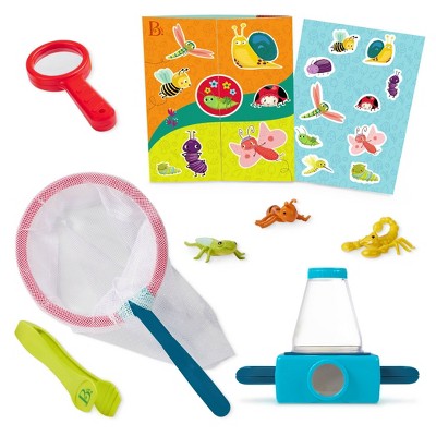 B. toys Little Explorer Pack Toy Microscope & Reusable Stickers