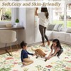 Runner Rug for Hallways, Floral Bathroom Rugs Non Slip Washable Kitchen Runner - 3 of 4