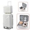 YONWAY 4 Piece Luggage Set, Lightweight Expandable Carry-On Set, with TSA Lock & Mute Spinner Wheels - 2 of 4