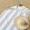 Isla Jade Oversized Cotton Pastel Cabana Beach Towel - 2 of 4