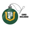 University of San Francisco Primary Logo Acrylic Christmas Tree Holiday Ornament - 3 of 4