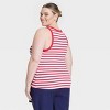 Women's Slim Fit Ribbed Tank Top - A New Day™ - 2 of 3