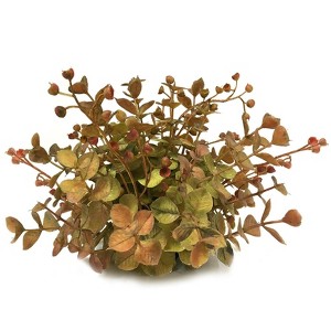 Sullivans Artificial Eucalyptus 1/2 Orb 6"H Red - 1 of 1