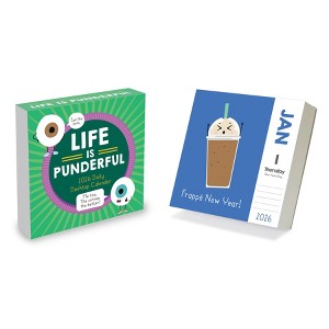 TF Publishing 8.75"x5.5" 2026 Puns of Fun Daily Desktop Calendar - 1 of 4