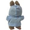Doll Clothes Superstore Blue Hooded Sweatshirt for 17.5 cm Labubu Dolls – Sitting & Standing Styles - 4 of 4