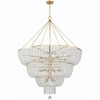 Crystorama Lighting Rylee 24 - Light Chandelier in  Antique Gold - 3 of 4