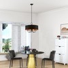 Livex Lighting Bradhurst 5 - Light Pendant in  Black - 3 of 4