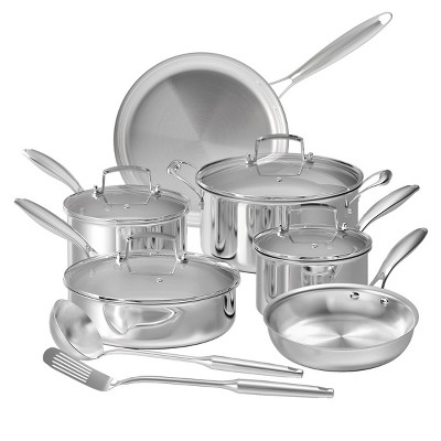 SKONYON 12pc Cookware Set Granite Coated Pots and Pans