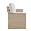 All-Weather Wicker Canaan Outdoor Sofa with Cushions Brown - Alaterre Furniture: Patio Seating, Weather-Resistant - 4 of 4
