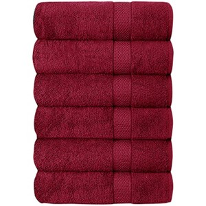 Hotel & Spa 100% Cotton Bath Towels (Set of 6) - 1 of 3