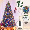 Yaheetech 7.5ft Pre-lit Spruce Artificial Christmas Tree with LED Lights - 4 of 4