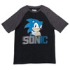 Sonic the Hedgehog Big Boys 3 Pack Graphic T-Shirts Black / Gray / Red 14-16 - 2 of 4