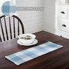 Annie Buffalo Check Blue Runner 8x24 VHC Brands - 3 of 4