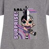 Girls' - LOL Surprise! - Roadie Graphic Short Sleeve Fleece Dress - 2 of 4