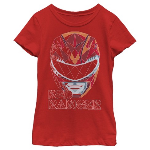 Girl's Power Rangers Geometric Ranger T-Shirt - image 1 of 4