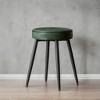 Simple Chair Vanity Chair Dining Bench Barrel Chairs Vanity Stool Chair Roman Chair Upholstered Dining Bench Circle Chair - 3 of 4