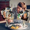 Big Dot of Happiness Tassel Worth The Hassle - Gold - Graduation Party Picture Centerpiece Sticks - Photo Table Toppers - 15 Pieces - 2 of 4