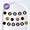 Big Dot of Happiness Hello New Year Garland Banner, 2026 New Year's Eve Decor, 30 Ft of Cord, 15 Paper Disco Balls Midnight Clock Shapes Double-Sided - 2 of 4