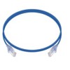 Monoprice Cat6A Patch Ethernet Cable 5 Feet Blue, UTP, 30AWG, 10G, Pure Bare Copper, Snagless RJ45, For Computer Network Cable, LAN, Modem, Router - 3 of 4