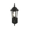 Livex Lighting Hamilton 1 - Light Wall Light in  Textured Black - 3 of 4