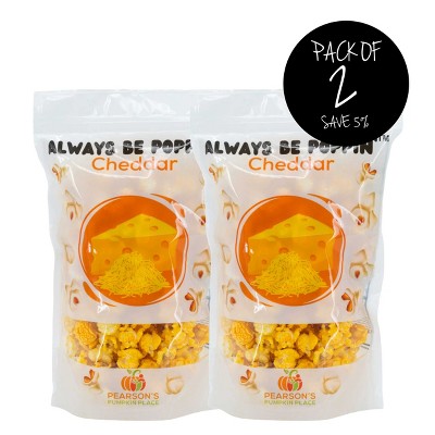 Pearson's Pumpkin Place 3.5 oz Cheddar Popcorn Gluten & Nut Free - Pack of 2