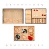 Unique Bargains PU Leather 2 Layer Jewelry Box with Mirror - 4 of 4