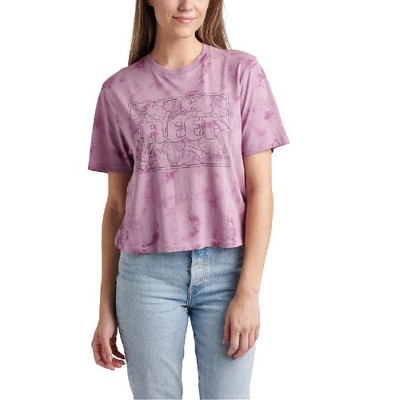 Reef Womens Shimmer Crop Graphic T-Shirt