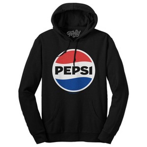 Pepsi Soda Logo Hoodie - Black - 1 of 3
