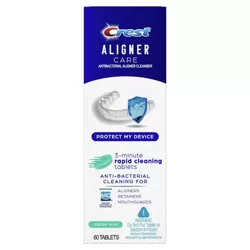 Crest Aligner Care Rapid Denture Cleaning Tablets - 60ct