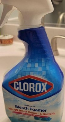 Clorox 30 Oz. Disinfecting Bleach Foamer Bathroom Cleaner - Power Townsend  Company