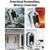 ZACHVO Keyless-Entry Wi-Fi Deadbolt Smart Lock with Fingerprint, Keypad, Key Fob, Smartphone App Control, Auto-Lock, IP56 Waterproof, Satin Nickel - 4 of 4