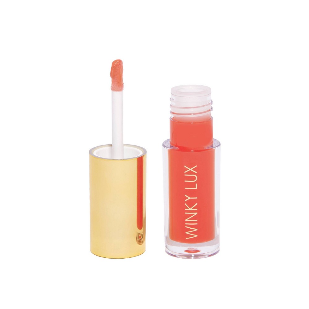 Winky Lux Barely There Tinted Lip Oil - Flush - 0.12 fl oz