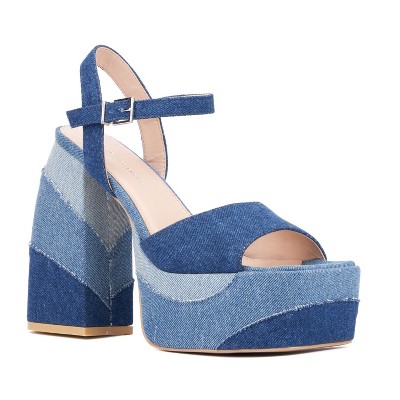 Fashion To Figure Women's Imogen Platform Heel Sandal - Wide Width