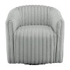 GDFStudio Harwell Ultra Plush Cord Swivel Barrel Chair with Metal Base - 2 of 4