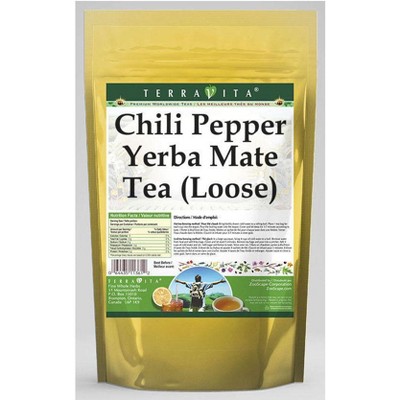 TerraVita Chili Pepper Yerba Mate Tea (Loose) (8 oz, ZIN: 549200, 1-Pack)
