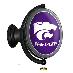 College Oval Rotating Lighted Wall Sign - 1 of 4
