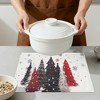 REGALWOVEN Placemats Set of 6 Linen Placemats, Washable Kitchen Table Mat, Seasonal Holiday Christmas Place Mats - 4 of 4